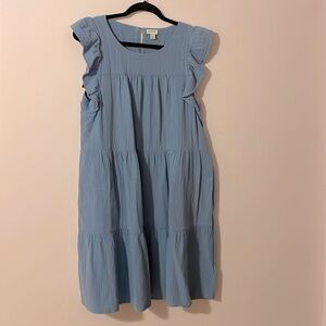 EUC. J. Crew gauzy dress. Size 12.